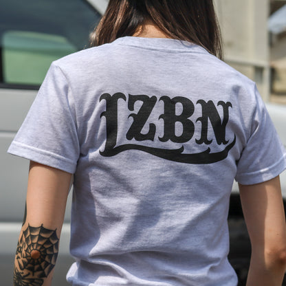 LZBN / KIDS LZBN LOGO TEE (ASH)