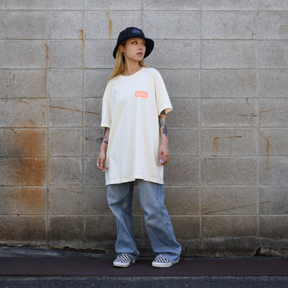 LZBN / DOZEN GARMENT DYED TEE (IVORY)