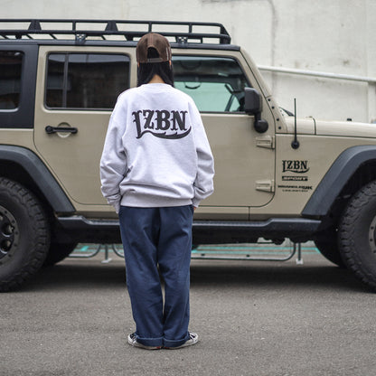 LZBN / LZBN LOGO CREWNECK SWEAT (ASH)