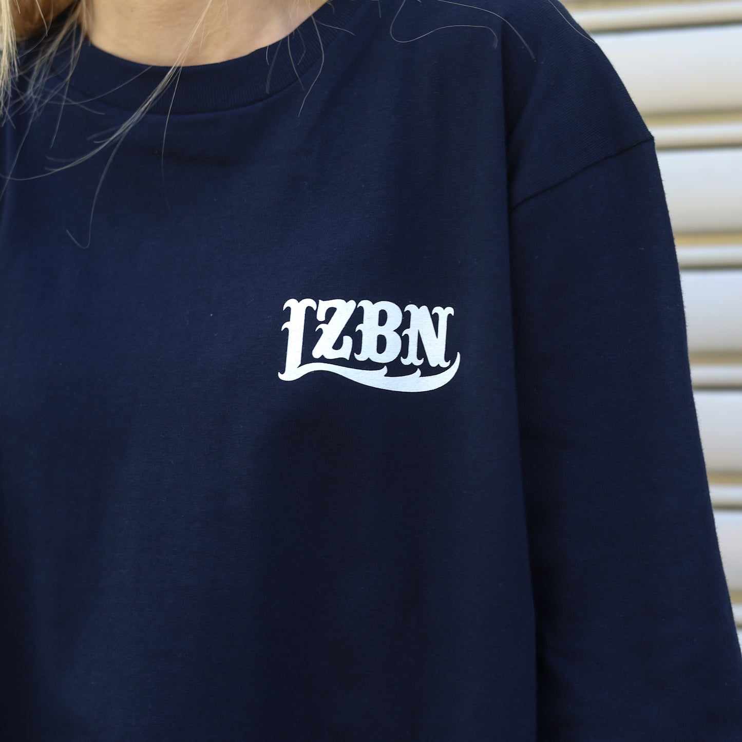 LZBN / LZBN LOGO L/S TEE (NAVY)