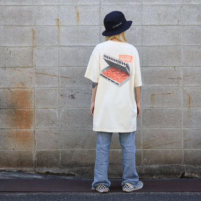 LZBN / DOZEN GARMENT DYED TEE (IVORY)