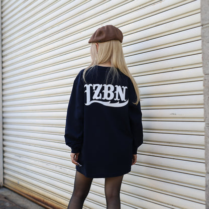 LZBN / LZBN LOGO L/S TEE (NAVY)