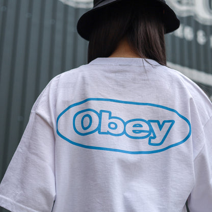 OBEY / OBEY REACTION CLASSIC TEE (WHITE)