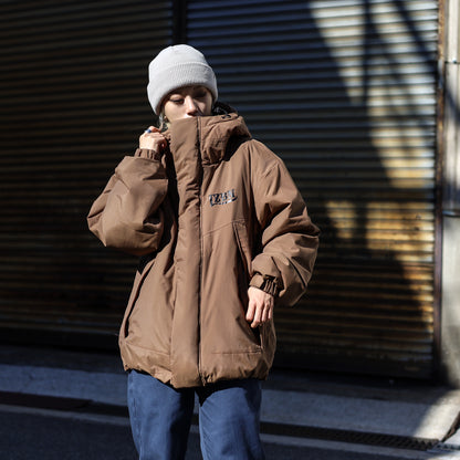 LZBN / LZBN LOGO HOODED JACKET (COYOTE)