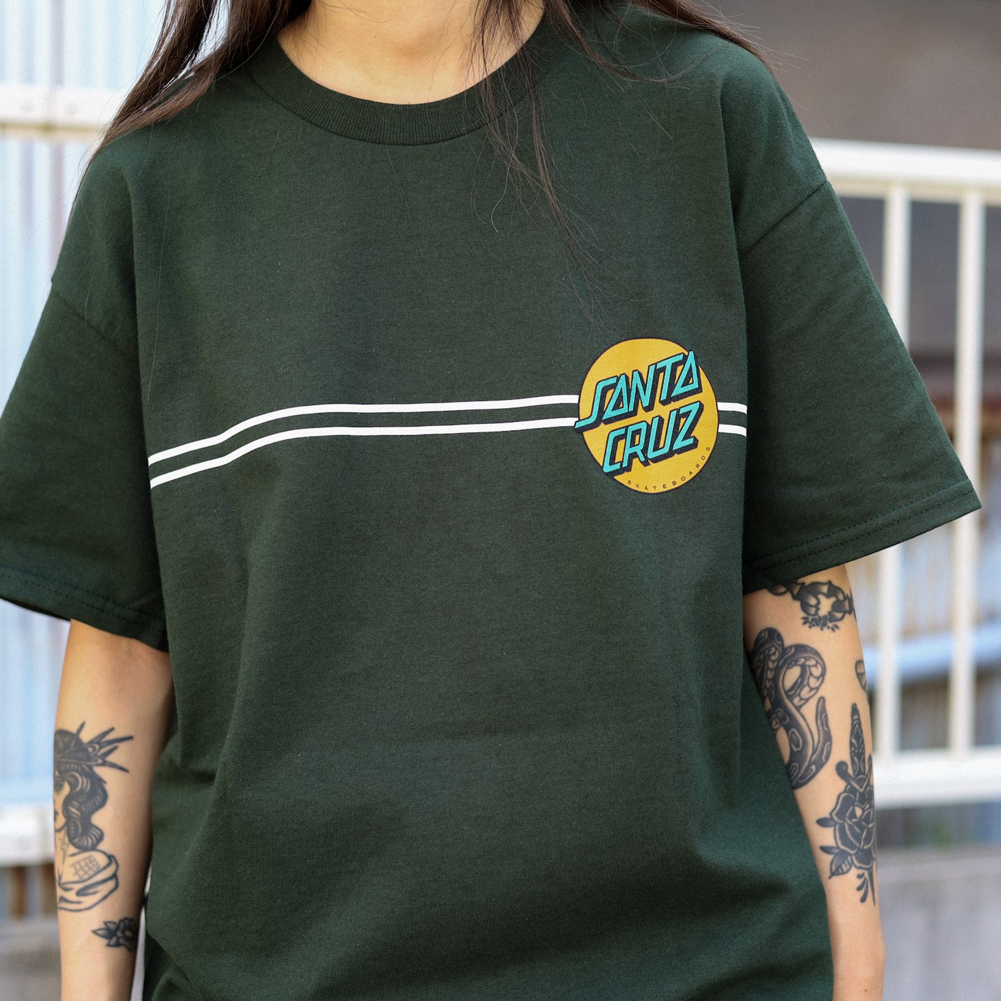 SANTA CRUZ / OTHER DOT S/S TEE (FOREST)