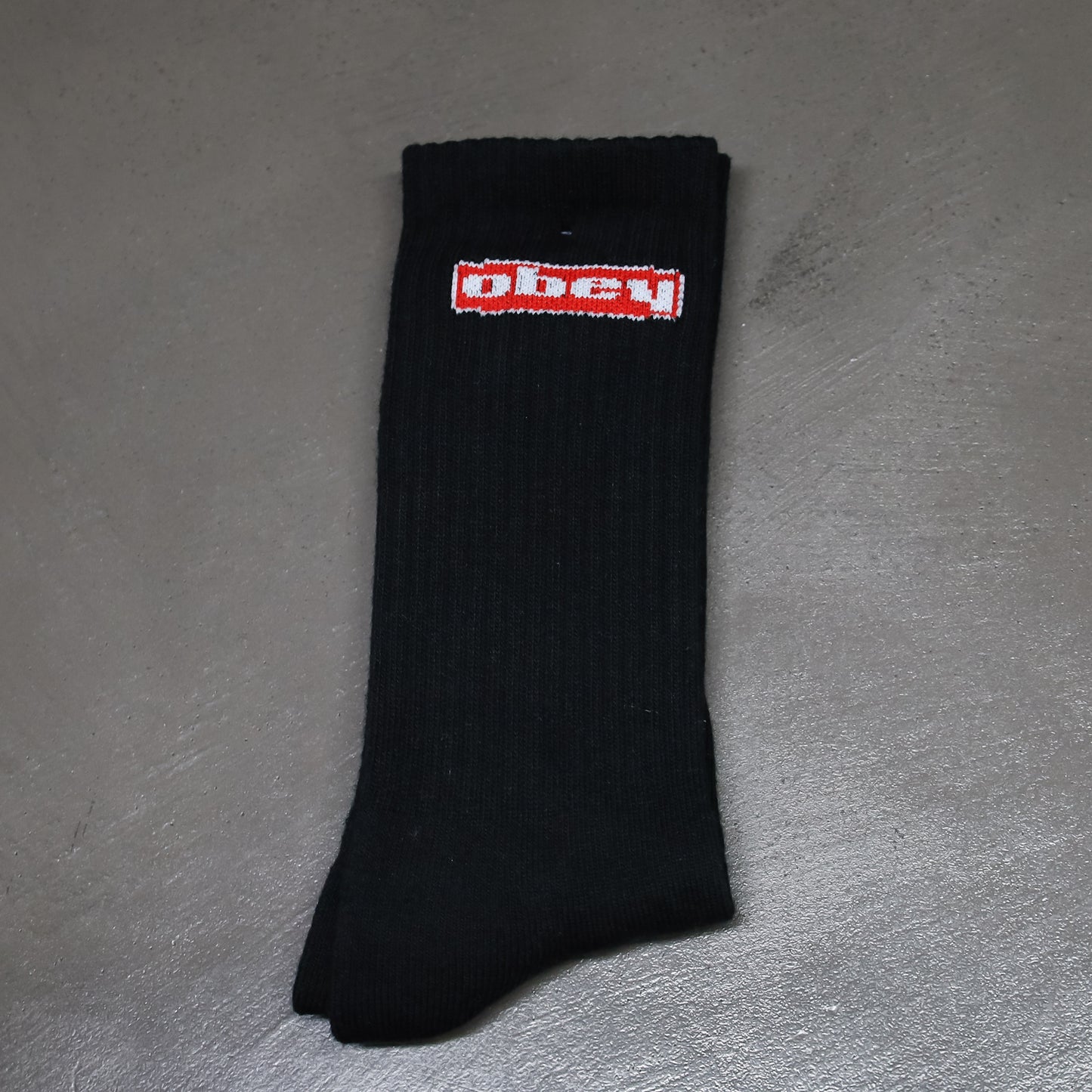 OBEY / OBEY OVAL SOCKS (BLACK)