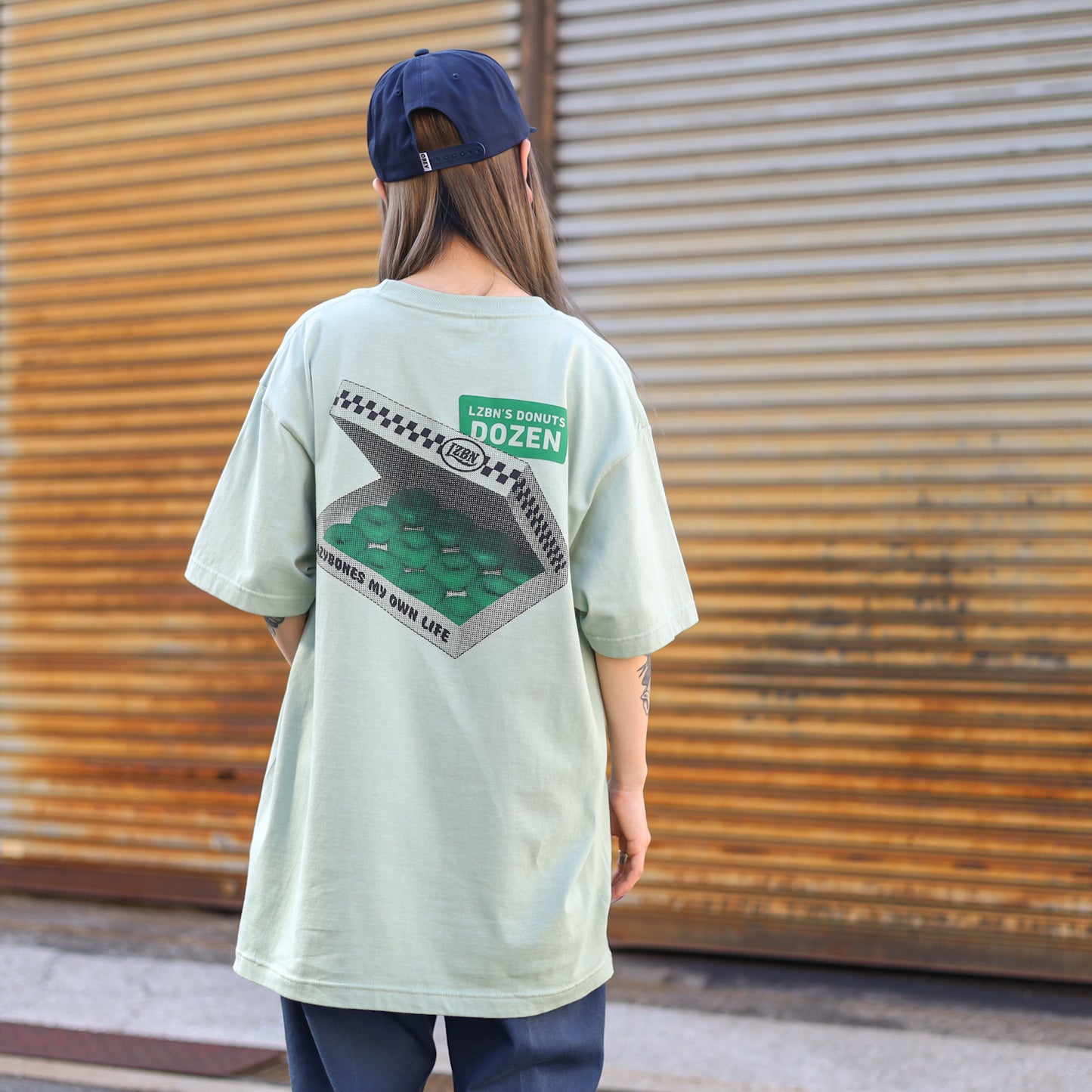 LZBN / DOZEN TEE (LIGHT SAGE)