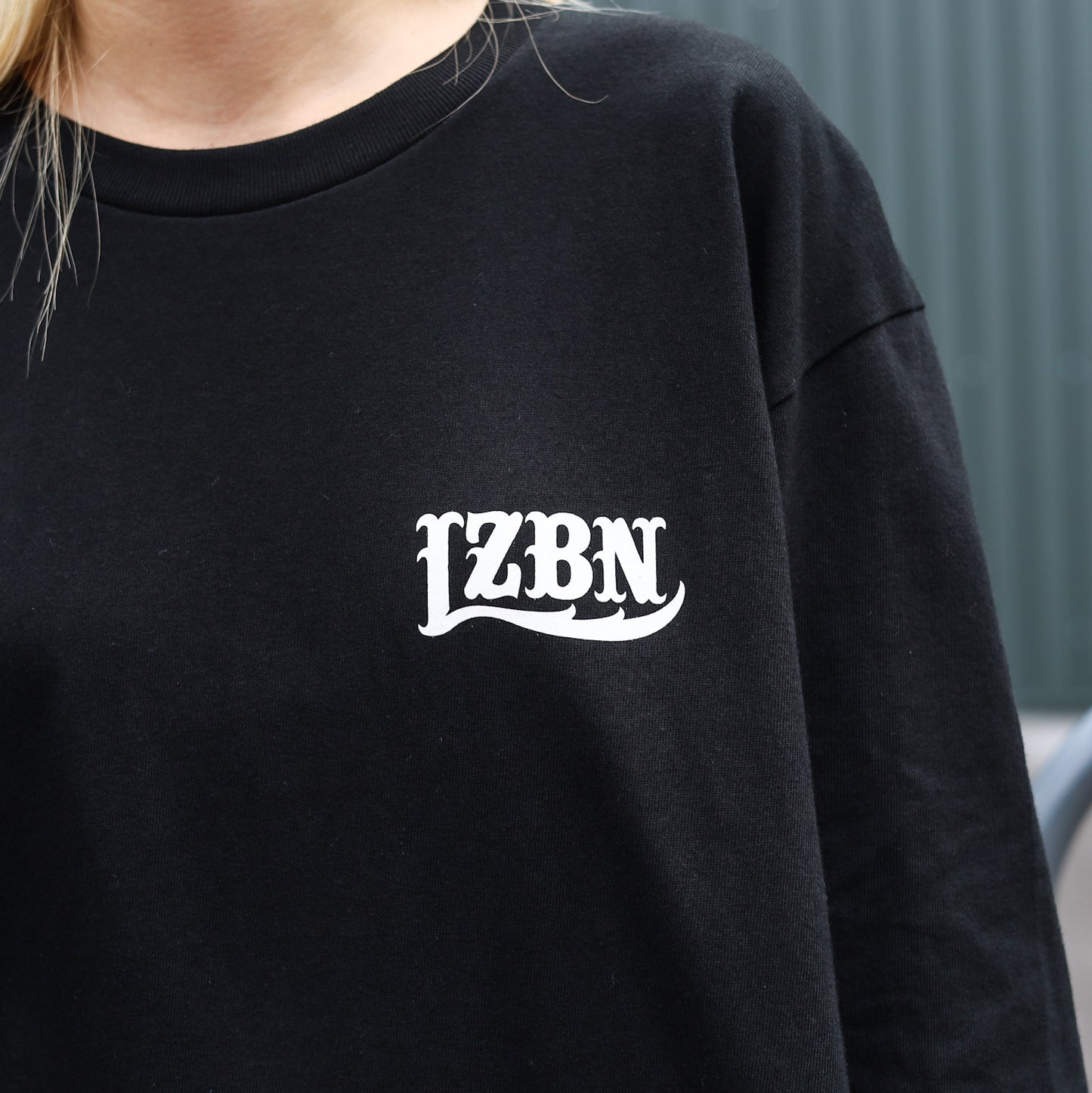 LZBN / LZBN LOGO L/S TEE (BLACK)