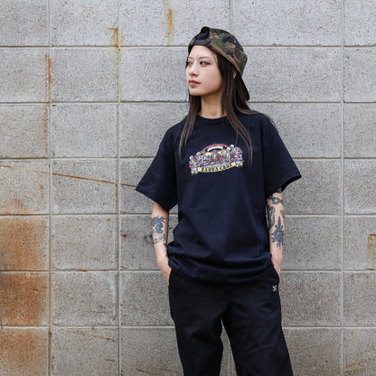 SANTA CRUZ / GUZMAN DEAD DINERS FRONT S/S TEE (BLACK)
