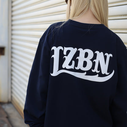 LZBN / LZBN LOGO L/S TEE (NAVY)