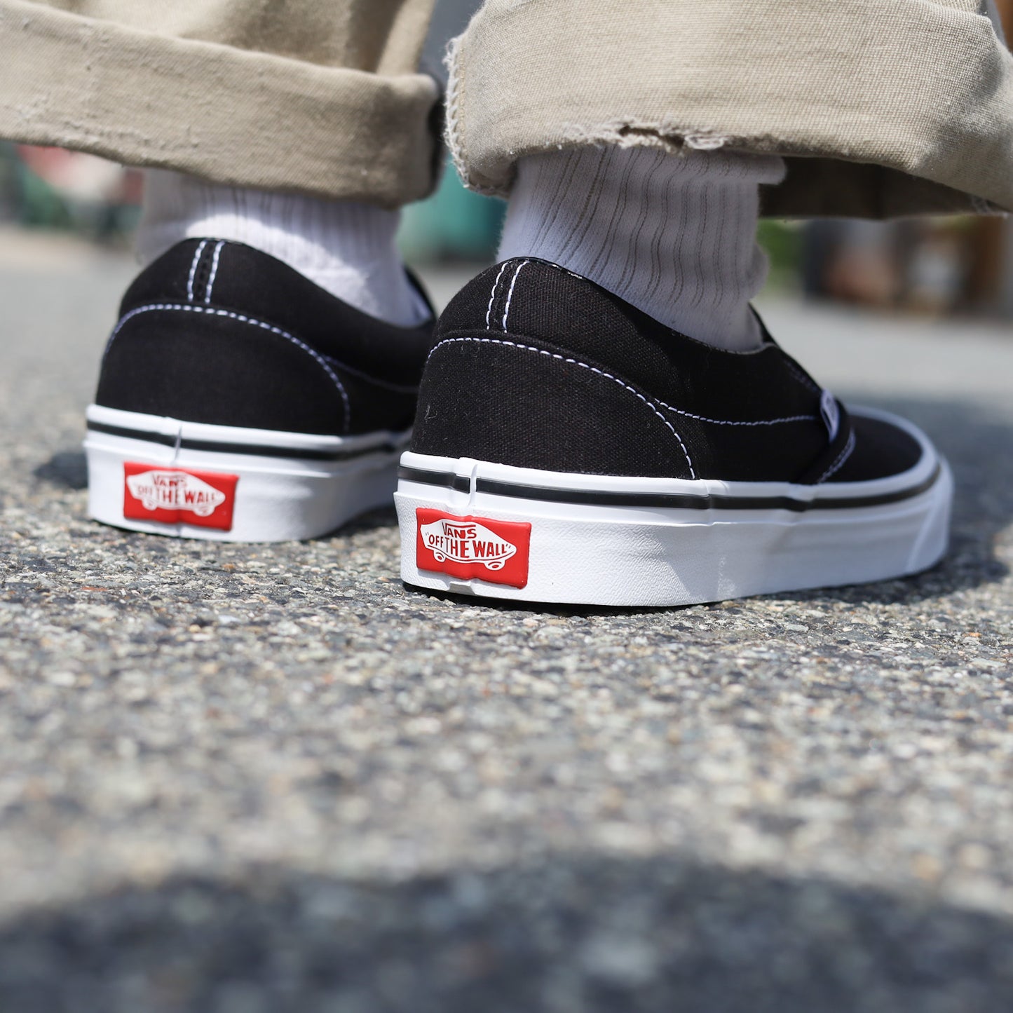 VANS / CLASSIC SLIP-ON (BLACK)