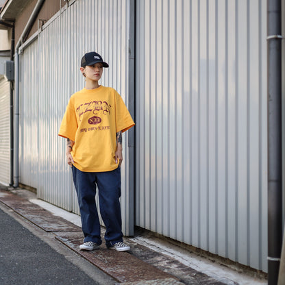 LZBN / OE COLLEGE HEAVYWEIGHT TEE (GOLD)