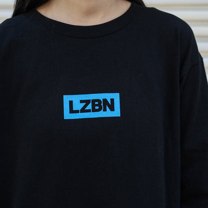 LZBN / WORKERS L/S TEE (BLACK/BLUE)