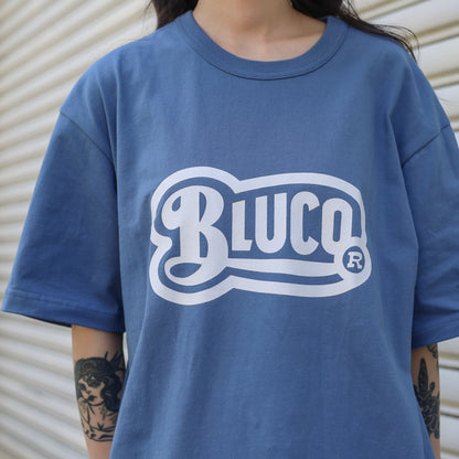 BLUCO / PRINT TEE -OLD- (SLATE BLUE)