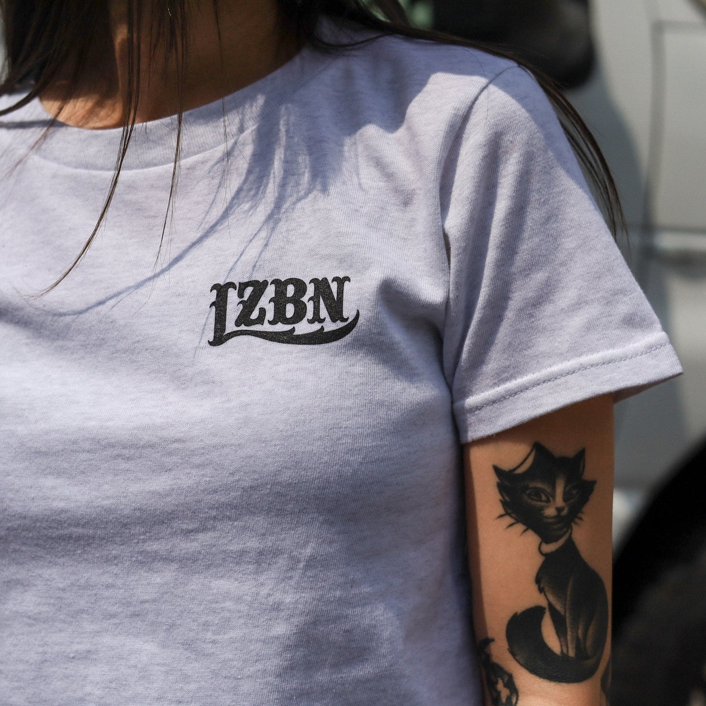 LZBN / KIDS LZBN LOGO TEE (ASH)
