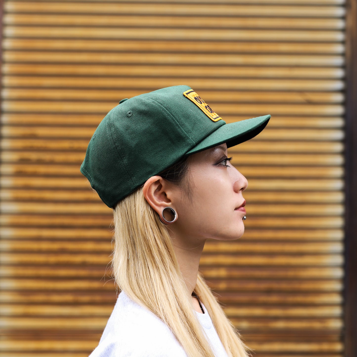 ANTIHERO / OUT OF ORDER SNAPBACK CAP (FOREST GREEN/ORANGE)