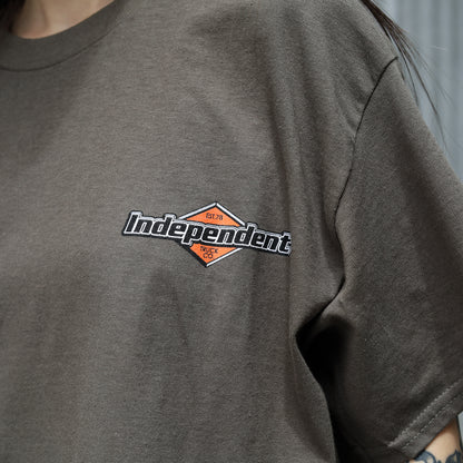 INDEPENDENT / MOJOCHROME S/S TEE (OLIVE)