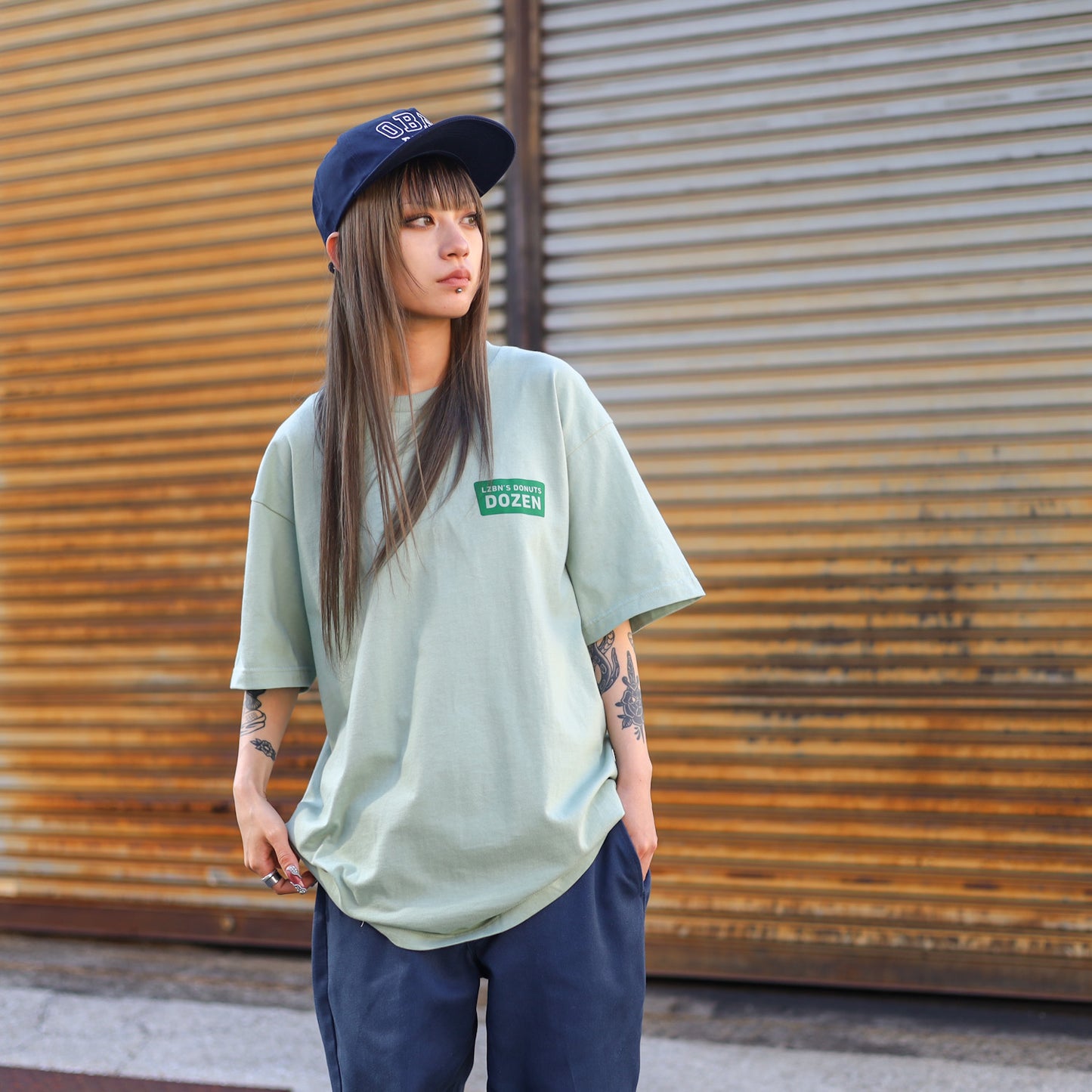 LZBN / DOZEN TEE (LIGHT SAGE)