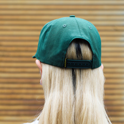 ANTIHERO / OUT OF ORDER SNAPBACK CAP (FOREST GREEN/ORANGE)