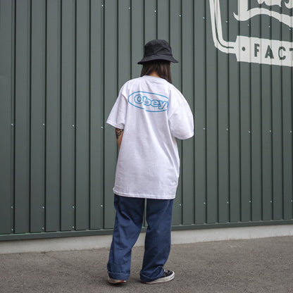 OBEY / OBEY REACTION CLASSIC TEE (WHITE)