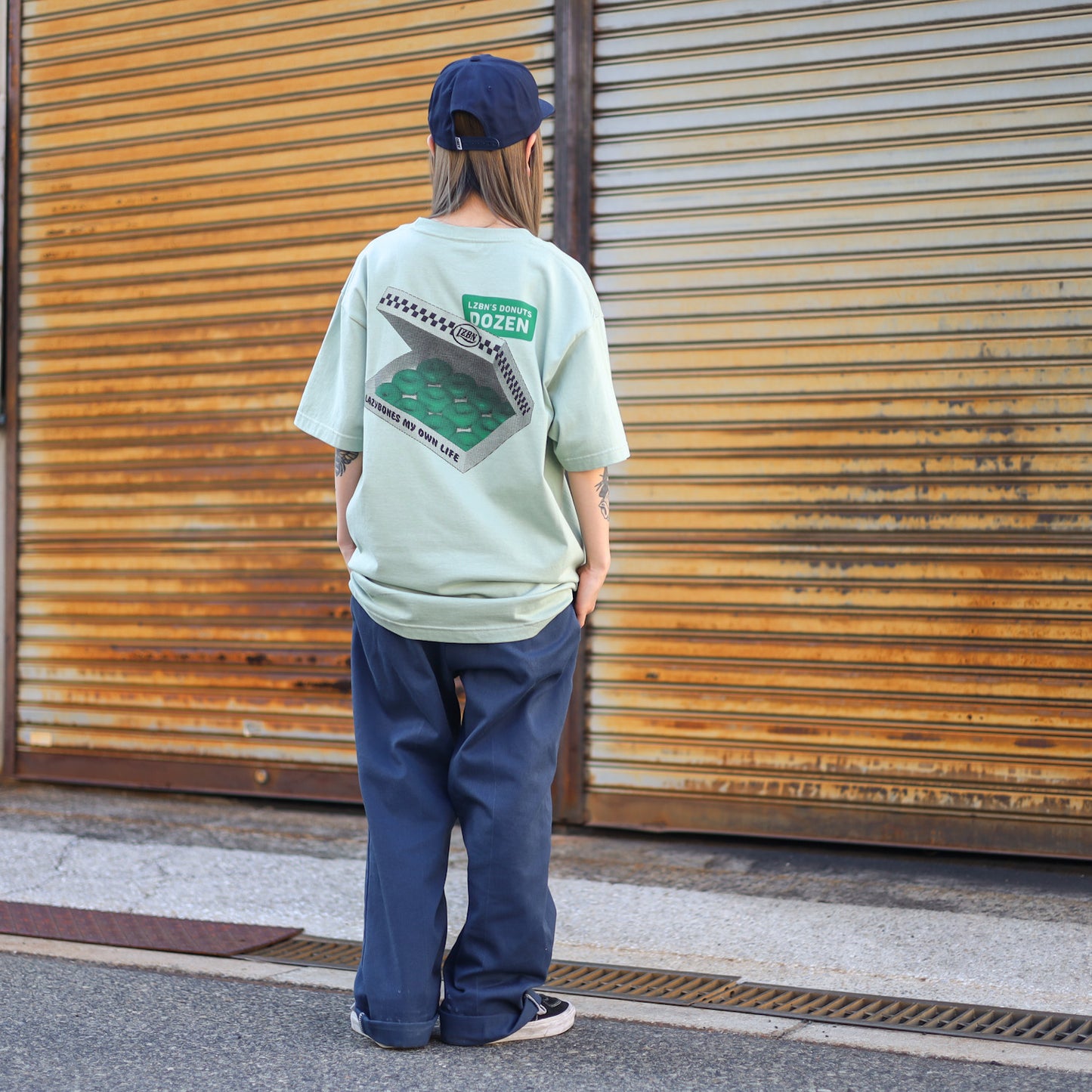 LZBN / DOZEN TEE (LIGHT SAGE)