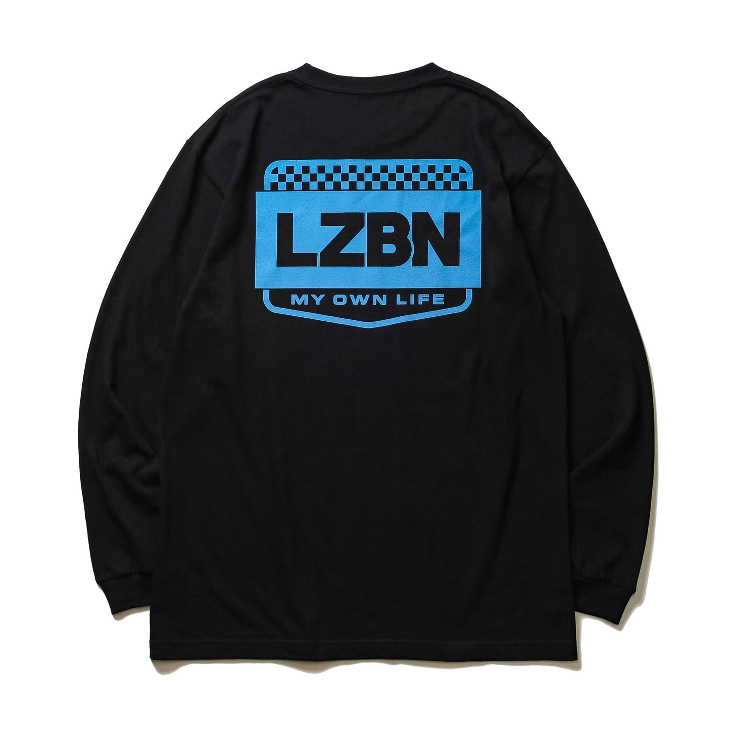 LZBN / WORKERS L/S TEE (BLACK/BLUE)