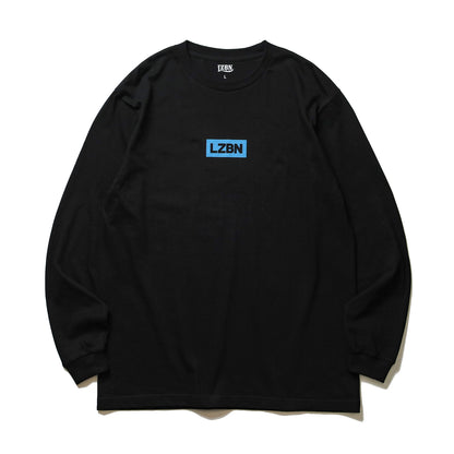 LZBN / WORKERS L/S TEE (BLACK/BLUE)