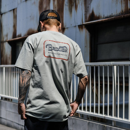 BRIXTON / GRADE S/S STD  (DESERT GREEN/DARK NAVY/AMBER TERRAIN)