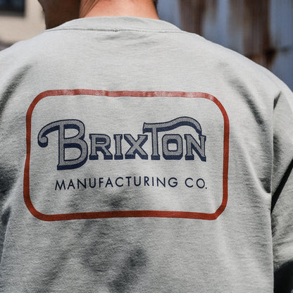 BRIXTON / GRADE S/S STD  (DESERT GREEN/DARK NAVY/AMBER TERRAIN)