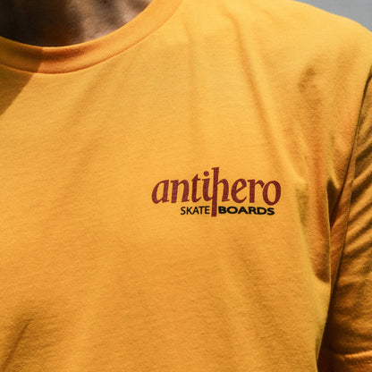 ANTIHERO / THE BUCKY S/S TEE (GOLD)