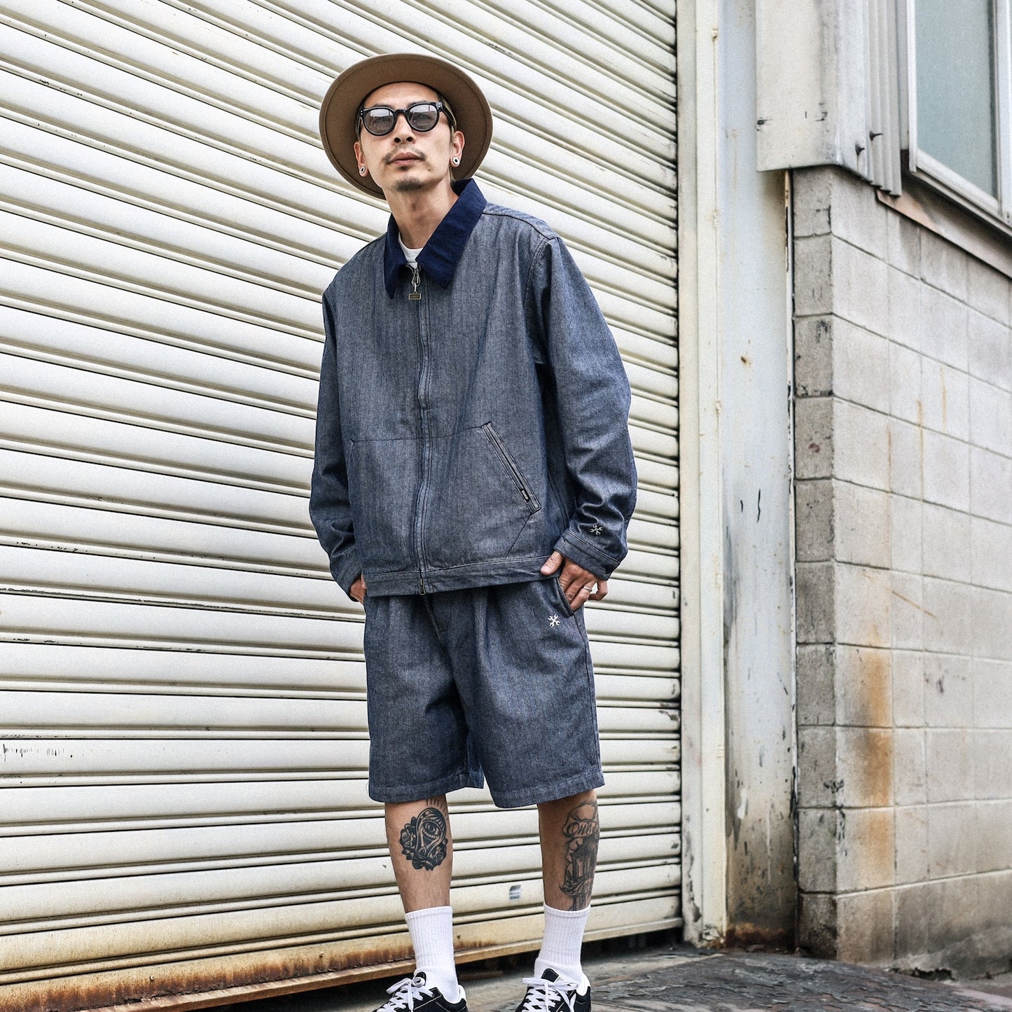 BLUCO / 12OZ DENIM WORK JACKET (HERRINGBONE)