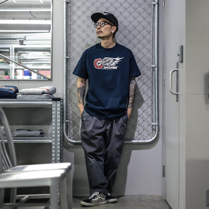 SPITFIRE / CLASSIC WING S/S TEE (TRUE NAVY)