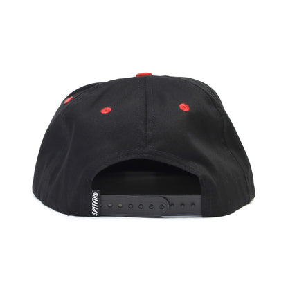 SPITFIRE / FLYING CLASSIC SNAPBACK CAP (BLACK/RED)