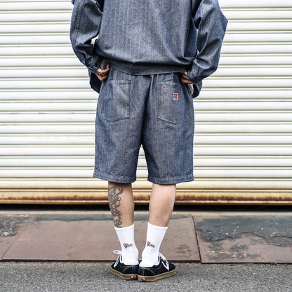 BLUCO / 12OZ DENIM EASY WORK SHORTS (HERRINGBONE)