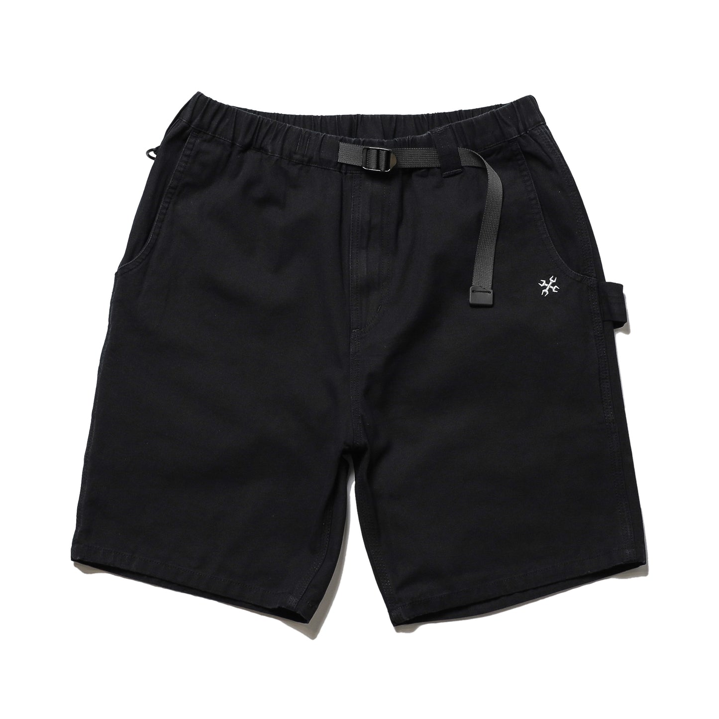 BLUCO / LIGHT CANVAS PAINTER SHORTS (BLACK)