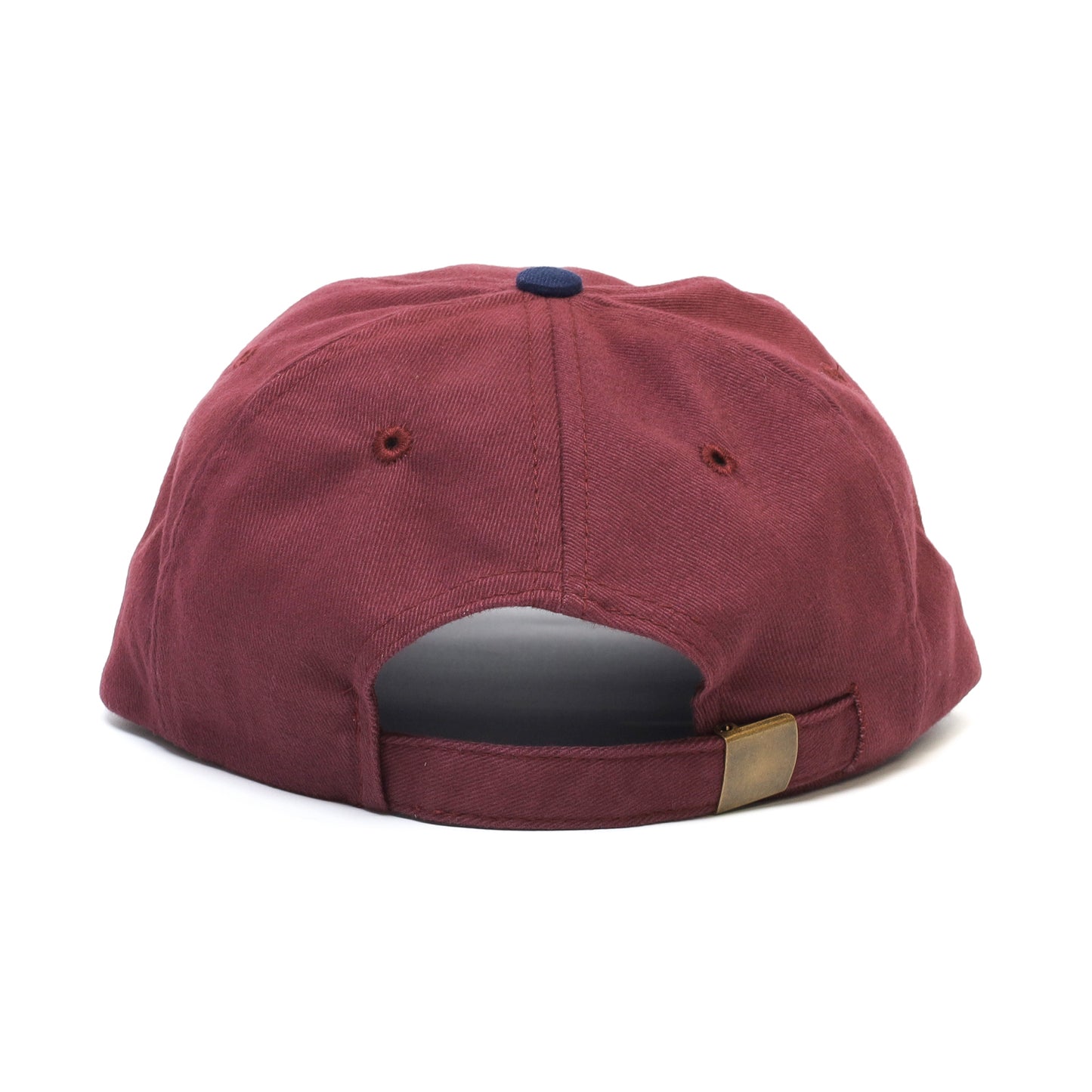 LZBN / LZBN LOGO EMB BRUSHED COTTON 6-PANEL CAP (BURGUNDY/NAVY)