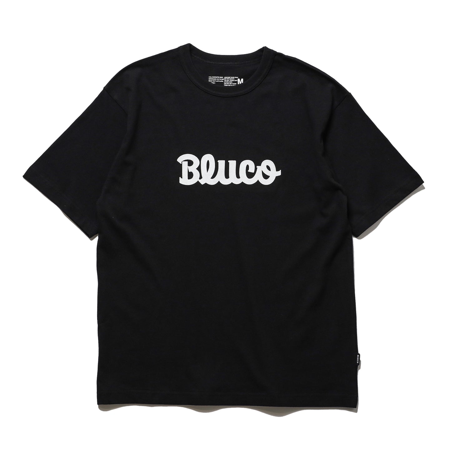 BLUCO / PRINT TEE -NOVEL- (BLACK)