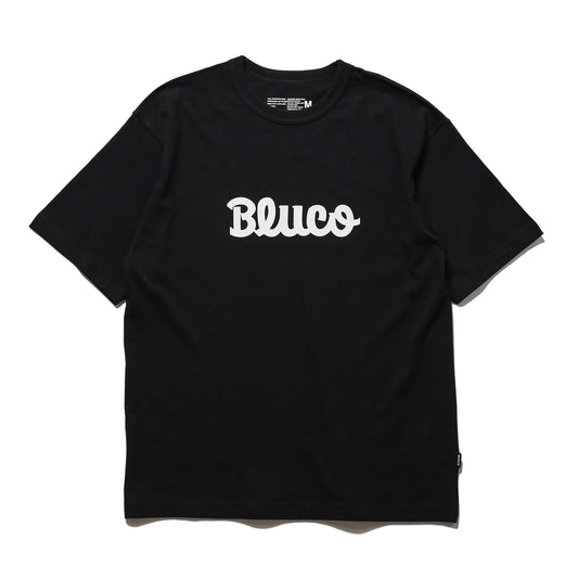 BLUCO / PRINT TEE -NOVEL- (BLACK)