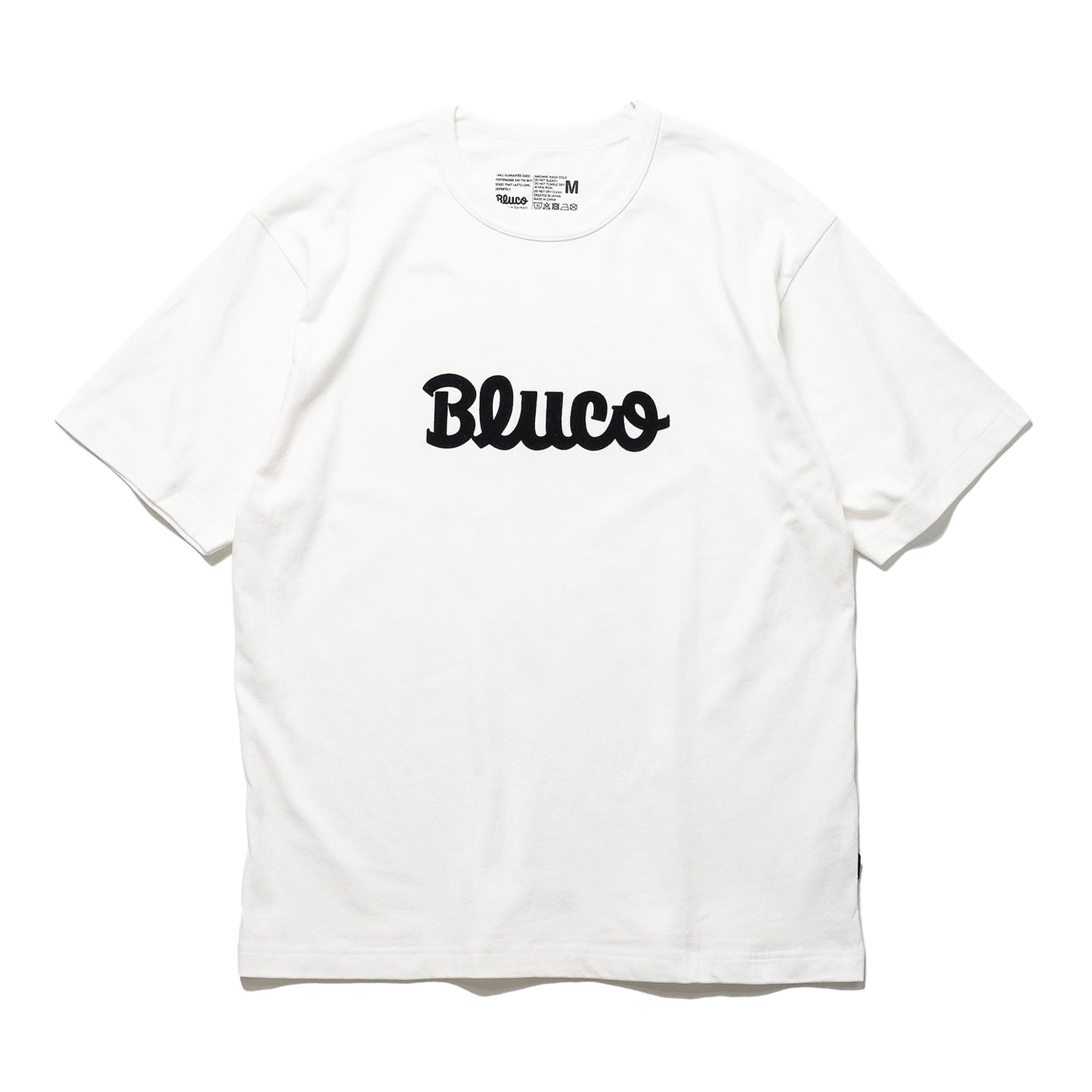 BLUCO / PRINT TEE -NOVEL- (WHITE)