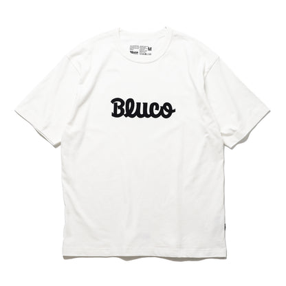 BLUCO / PRINT TEE -NOVEL- (WHITE)