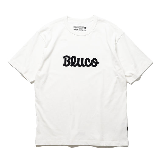 BLUCO / PRINT TEE -NOVEL- (WHITE)
