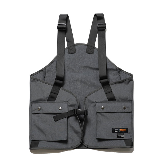 BLUCO / BURIC NYLON UTILITY VEST (GRAY)