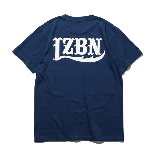 LZBN / LZBN LOGO TEE (INDIGO)