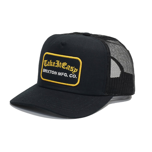 BRIXTON / TAKE IT EASY C NP MP TRUCKER (WASHED BLACK)