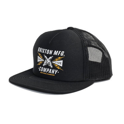 BRIXTON / DANTON NP MP TRUCKER HAT (BLACK/BLACK)