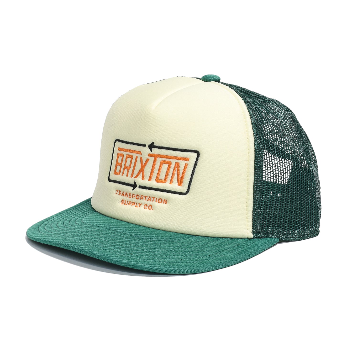 BRIXTON / CALDWELL NP HP TRUCKER HAT (PRIMAL GREEN/WHITECAP/PRIMAL