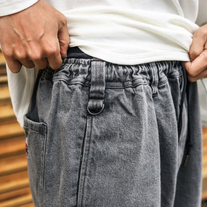 BLUCO / 12OZ DENIM EASY WORK SHORTS (BLACK)