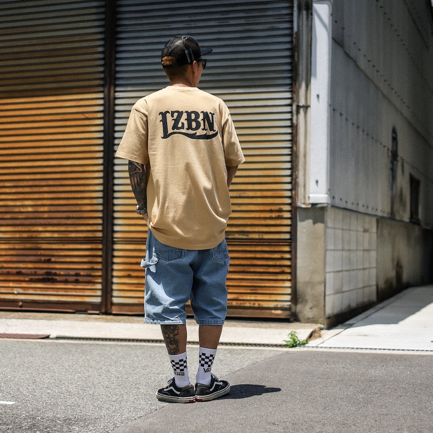 LZBN / LZBN LOGO TEE (SMOKE YELLOW)