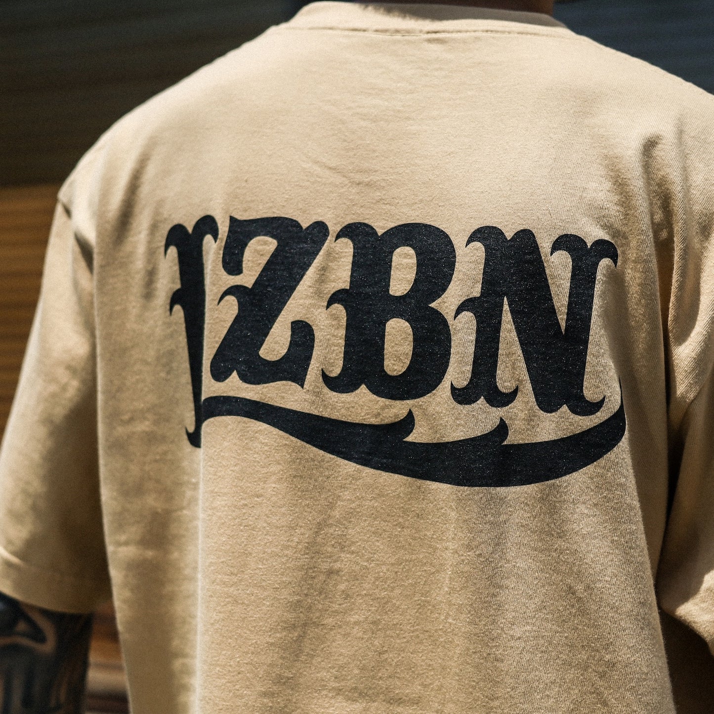 LZBN / LZBN LOGO TEE (SMOKE YELLOW)