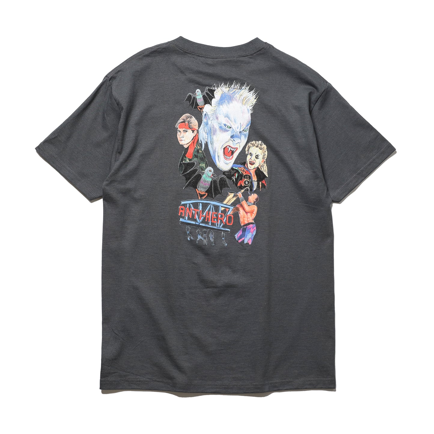 ANTIHERO / STILL BELIEVE S/S TEE (CHARCOAL)
